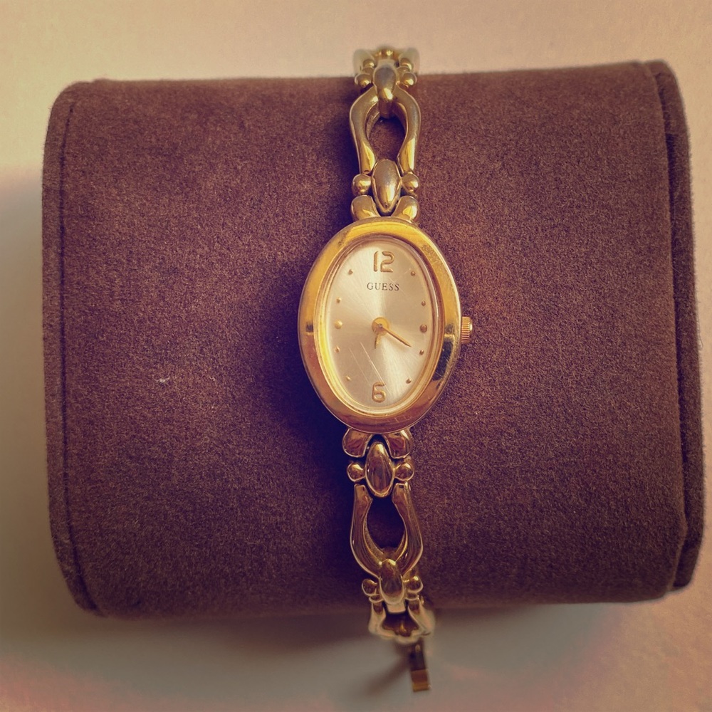 Gold Guess Watch